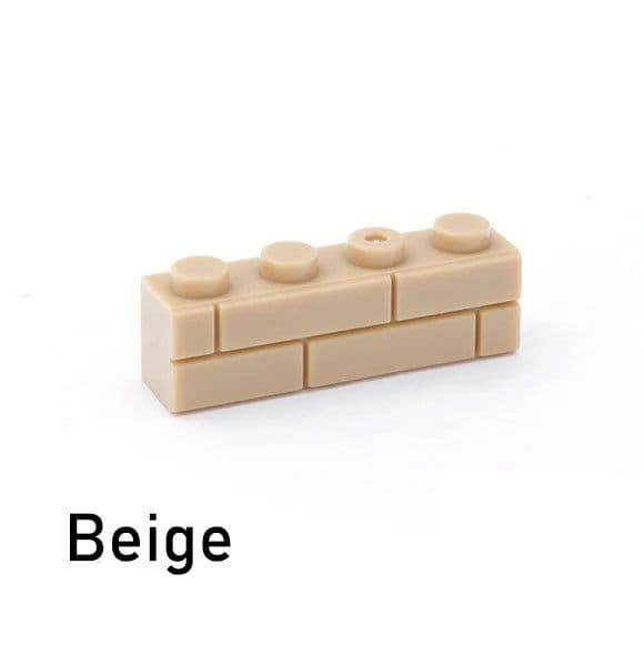 image-50pcs DIY Building Blocks Thick wall Figures Bricks 1x4 Dots Educational Creative Size Compatible With Brands Toys for Children