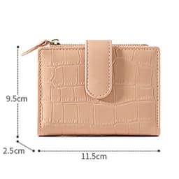 image-Fashion Stone Pattern Small Wallets PU Leather Coin Pures Ladies Popular Card Holder Mini New Design Standard Purses for Women