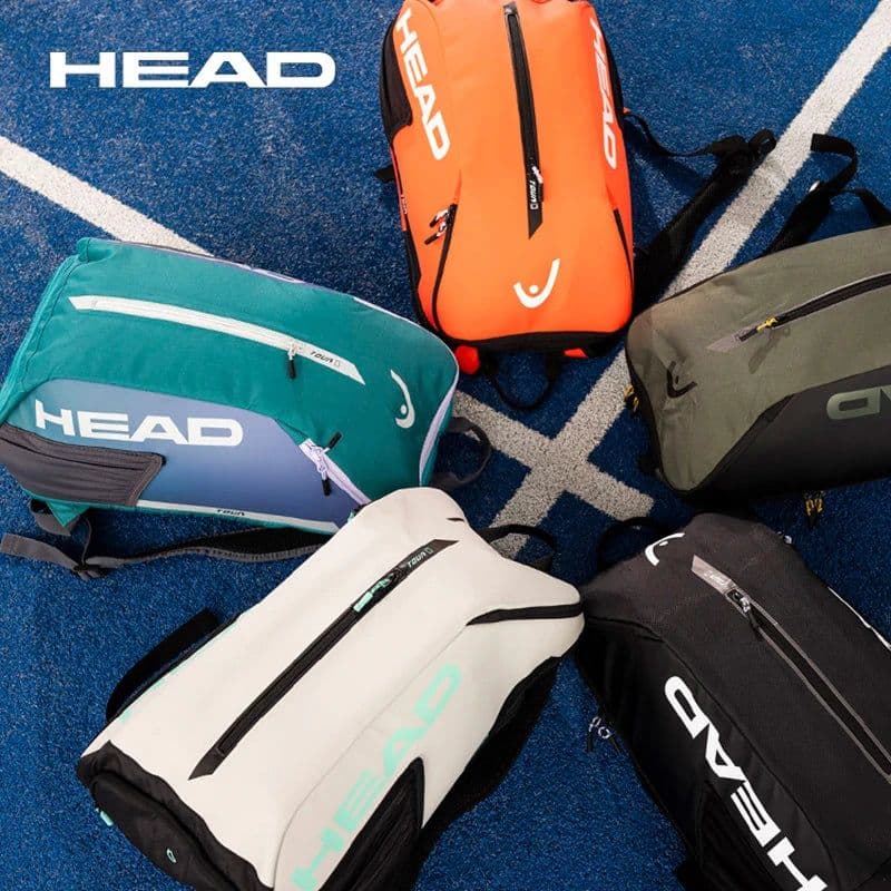 image-Genuine HEAD Tennis Bag Tour Team Tennis Racket Backpack Male Multifunctional Sports Bag Female Tenis Padel Racket Bag Badminton