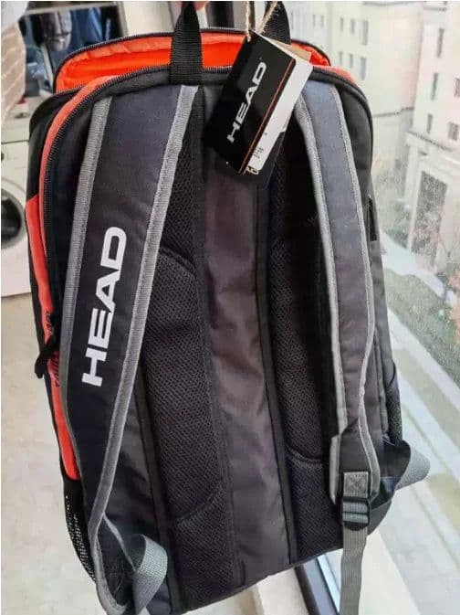 image-Genuine HEAD Tennis Bag Tour Team Tennis Racket Backpack Male Multifunctional Sports Bag Female Tenis Padel Racket Bag Badminton