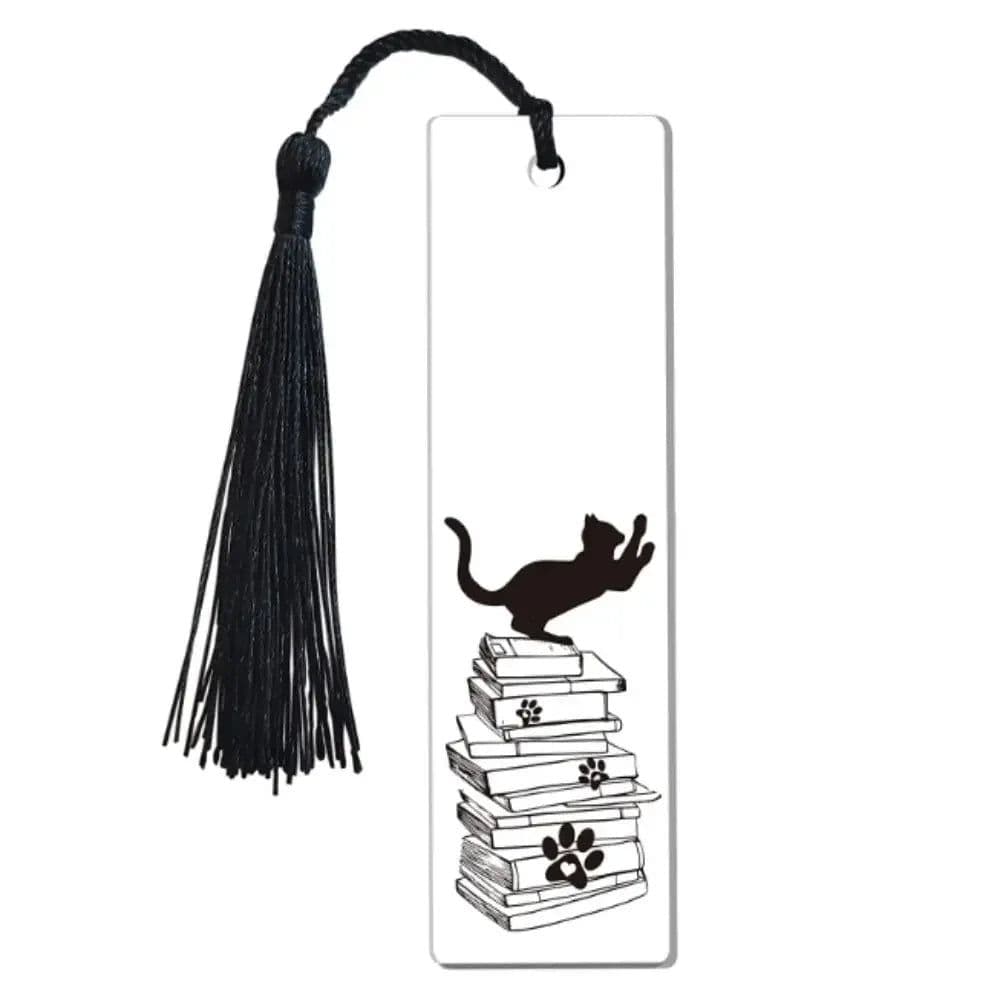 image-Dog Inspirational Acrylic Bookmark Book Page Holder Creative Bookmark Book Clip Inspirational Page Marker Thank Teacher Gift