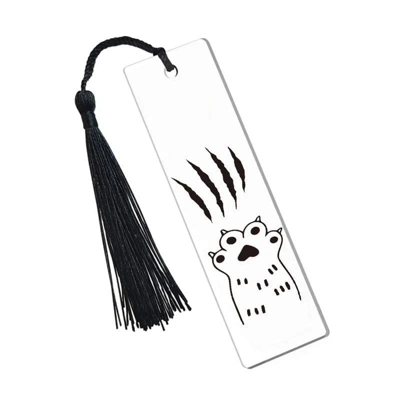 image-Dog Inspirational Acrylic Bookmark Book Page Holder Creative Bookmark Book Clip Inspirational Page Marker Thank Teacher Gift
