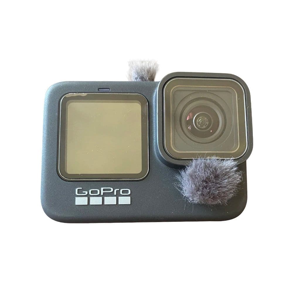 image-Dead Cat Furry Windsceen Wind Muffler Cover Pop Filter For Go Pro HERO 9 Micromuff For Microphone Windshield For HERO 10
