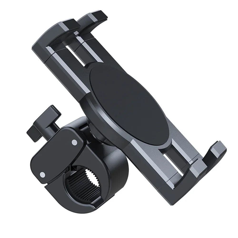 image-Handlebar Tablet Clamp Mount for 4.7 to 13 inch Motorcycle Bicycle Scooter Clip Phone Holder for iPad 12.9 S8 S7 Fe Plus Stand
