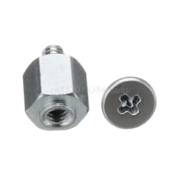 image-10 Set Hand Mounting Kits Stand Off Screw Hex Nut for A-SUS M.2 SSD Motherboard Silver Black