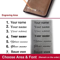 image-Baellerry Classic Men Wallets Name Customized Card Holder Short Male Purse Fashion High Quality PU Leather Wallet For Men