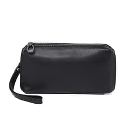 image-Men Genuine Leather Wallet Phone Bag Soft Cowhide Leather Men Cluth Bag Credit Card Holder Wallets Coin Purse Male Money Bags