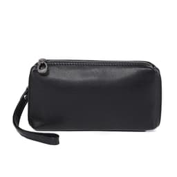 image-Men Genuine Leather Wallet Phone Bag Soft Cowhide Leather Men Cluth Bag Credit Card Holder Wallets Coin Purse Male Money Bags