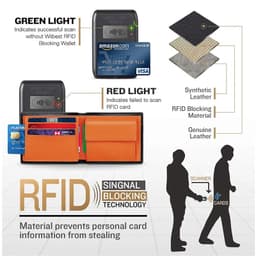 image-2024 Genuine Leather Wallet Men Slim RFID Classic Soft Solid Purse Card Holder Coin Pocket ID Window Minimalist Wallets