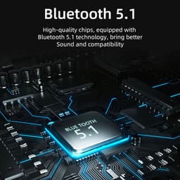 image-Wireless Headphones Bluetooth Headset With Microphone Earphones Handsfree Noise Canceling Audifonos Talking Business Driving