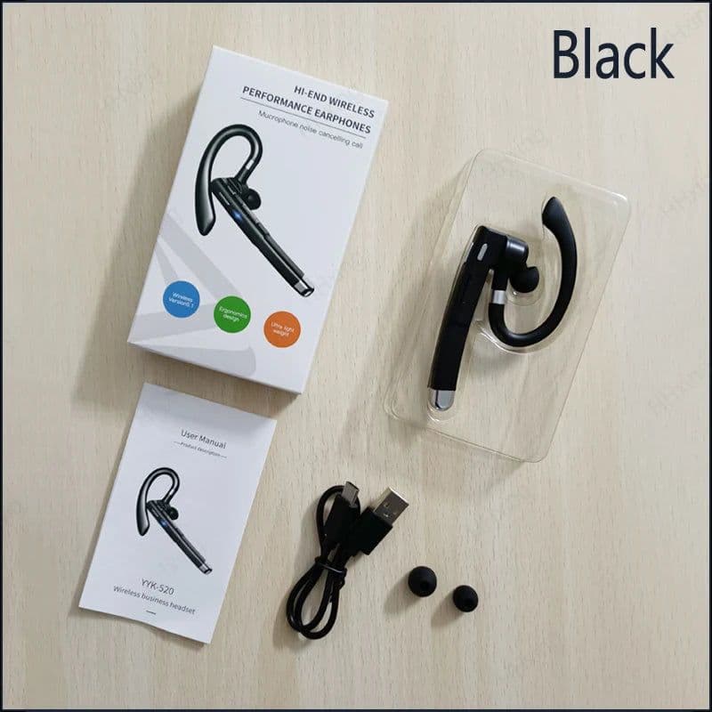 image-Wireless Headphones Bluetooth Headset With Microphone Earphones Handsfree Noise Canceling Audifonos Talking Business Driving