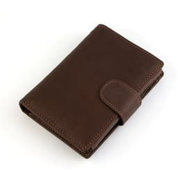 image-2022 New Leather Men Wallets Genuine Cow Leather 14 Card Holders Short Men Purse High Quality Male Wallet Can be Used Forever