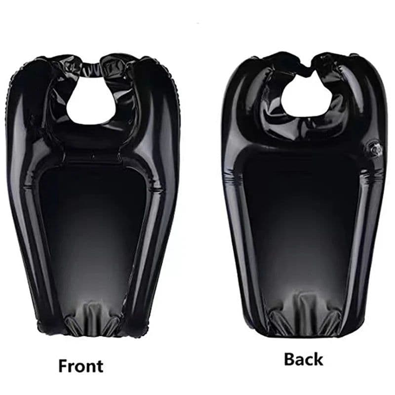 image-Easy PVC Inflatable Shampoo Basin Quickly Inflate Deflate Hair Washing Basin For Pregnant Women Elderly New Portable Shampoo Pad