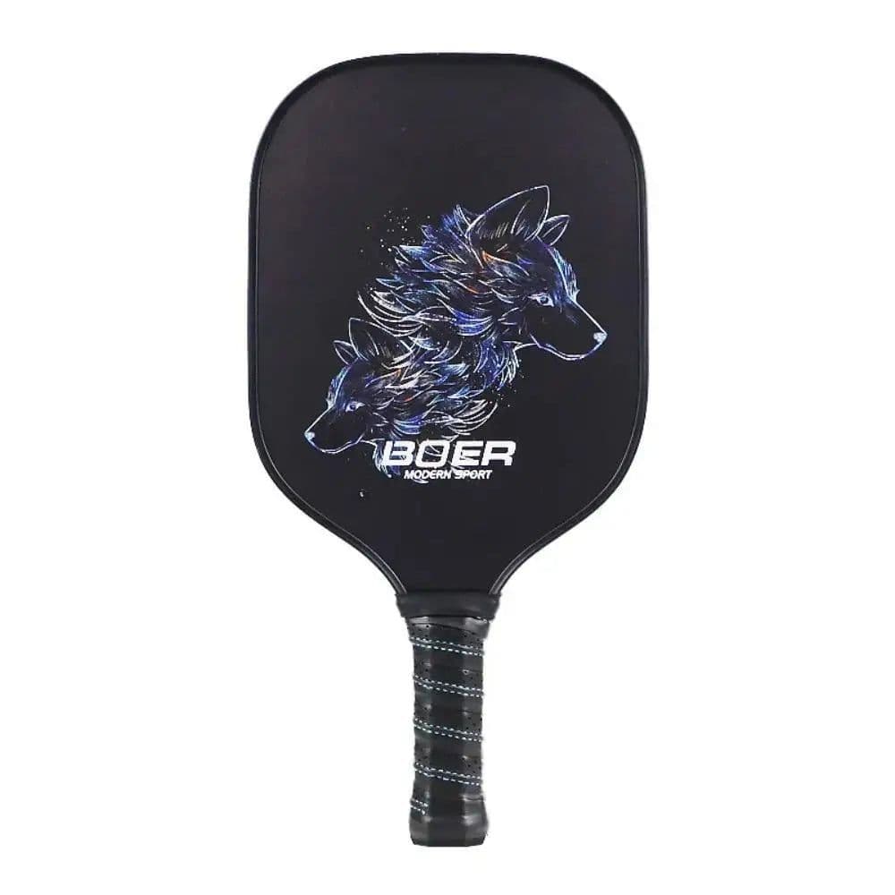 image-1PC Fiberglass Surface Pickleball Paddle USAPA Approved Lightweight Pickleball Racket Polypropylene Honeycomb Core Padel Rackets