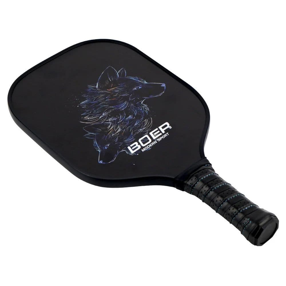 image-1PC Fiberglass Surface Pickleball Paddle USAPA Approved Lightweight Pickleball Racket Polypropylene Honeycomb Core Padel Rackets