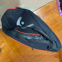 image-HEAD Tennis Racket Bag Sports Bag Large Capacity 6-9 Racquets Men Women Badminton Bag Tennis Racket Backpack Tenis Squash Padel