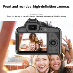 image-D5 Digital Camera Video Camcorder 16X Digital Zoom Professional Camera Infrared Night Vision For Women Men