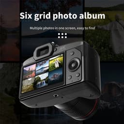 image-D5 Digital Camera Video Camcorder 16X Digital Zoom Professional Camera Infrared Night Vision For Women Men