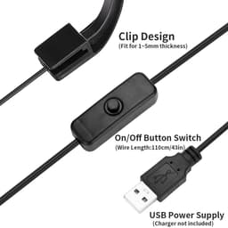 image-Aquarium Mini Light Led Clip For Plants Aquatic Freshwater Water Grass High Brightness Low Temperature USB Fish Tank Lamps