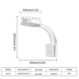 image-Aquarium Mini Light Led Clip For Plants Aquatic Freshwater Water Grass High Brightness Low Temperature USB Fish Tank Lamps