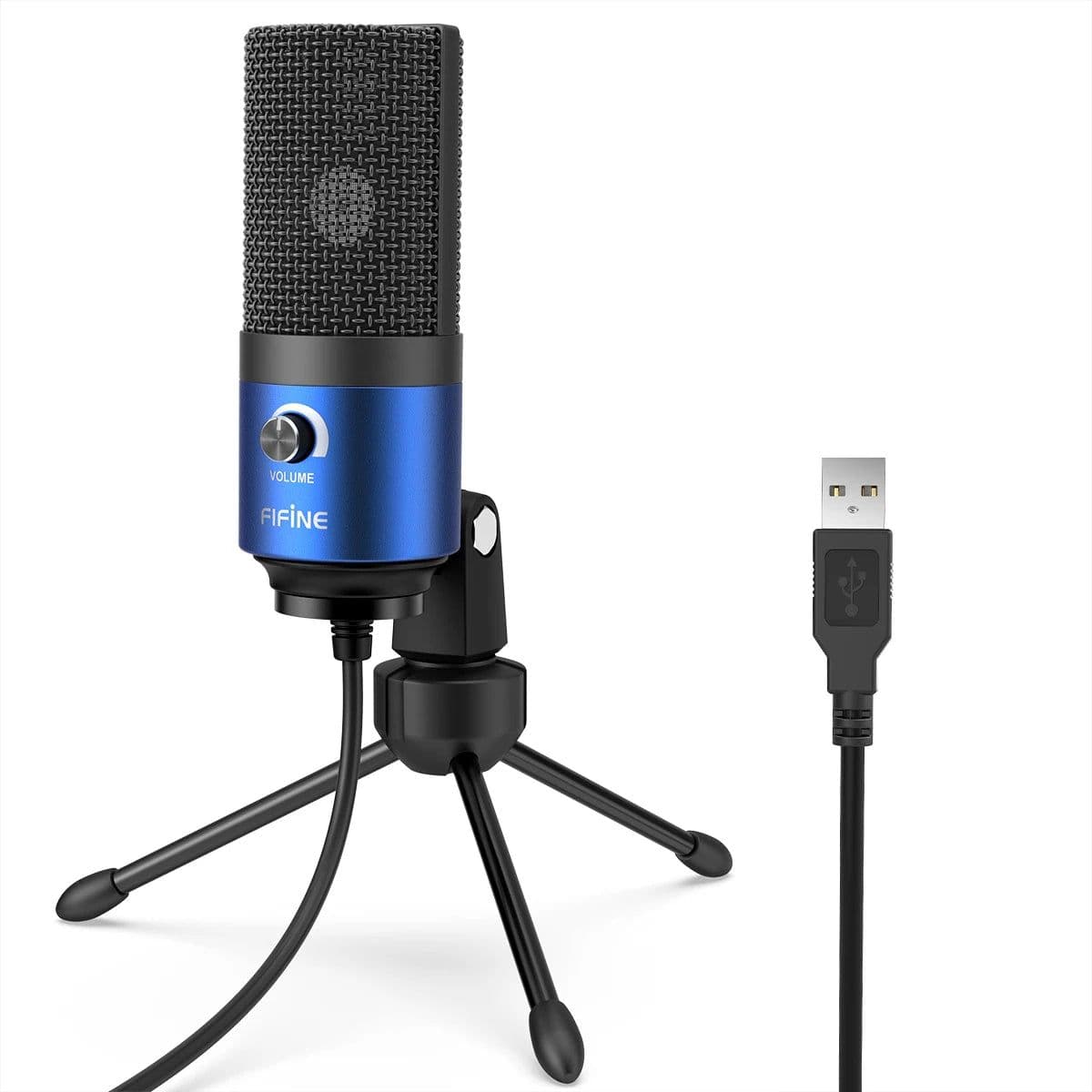 image-Fifine Metal USB Condenser Recording Microphone For Laptop Windows Cardioid Studio Recording Vocals Voice Over,Video-K669