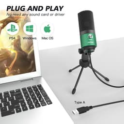 image-Fifine Metal USB Condenser Recording Microphone For Laptop Windows Cardioid Studio Recording Vocals Voice Over,Video-K669