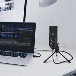 image-Fifine Metal USB Condenser Recording Microphone For Laptop Windows Cardioid Studio Recording Vocals Voice Over,Video-K669