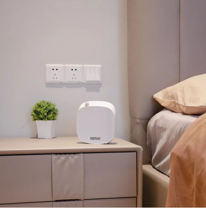 image-HIINST Aromatherapy Scent Machine App control Battery Powered Diffusers Bluetooth Essential Oils Diffuser Air Freshener for Home