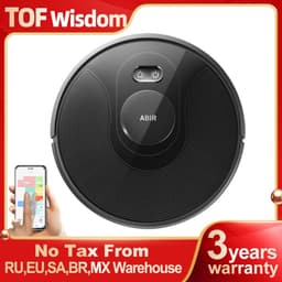 image-ABIR X8 Robot Vacuum Cleaner ,Laser System, Multiple Floors Maps, Zone Cleaning,Restricted Area Setting for Home Carpet Cleaning