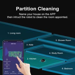 image-ABIR X8 Robot Vacuum Cleaner ,Laser System, Multiple Floors Maps, Zone Cleaning,Restricted Area Setting for Home Carpet Cleaning