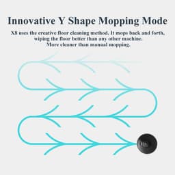 image-ABIR X8 Robot Vacuum Cleaner ,Laser System, Multiple Floors Maps, Zone Cleaning,Restricted Area Setting for Home Carpet Cleaning