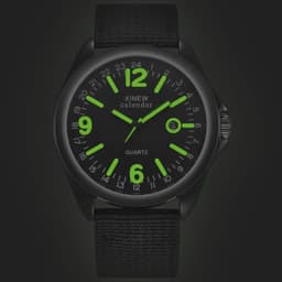 image-Glow In The Dark Men Watches Tops Brand Luxury Military Mens Clock Quartz Army Watch Black Dial Date Luxury Sport Wrist Watch