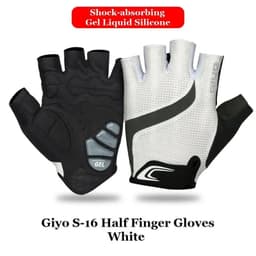 image-Giyo Breaking Wind Cycling Half Finger Gloves Anti-slip Bicycle Mittens Racing Road Bike Glove MTB Biciclet Guantes Ciclismo