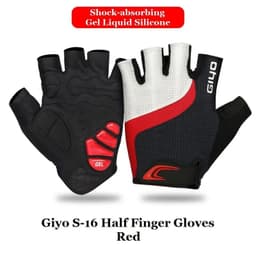 image-Giyo Breaking Wind Cycling Half Finger Gloves Anti-slip Bicycle Mittens Racing Road Bike Glove MTB Biciclet Guantes Ciclismo