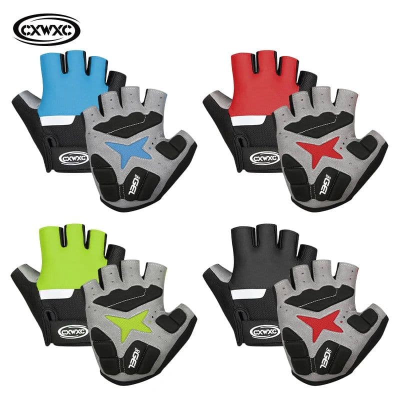 image-Giyo Breaking Wind Cycling Half Finger Gloves Anti-slip Bicycle Mittens Racing Road Bike Glove MTB Biciclet Guantes Ciclismo