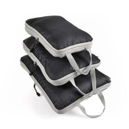image-Travel Storage Bag Compressible Packing Cubes Foldable Waterproof Travel Suitcase Nylon Portable With Handbag Luggage Organizer