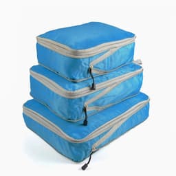 image-Travel Storage Bag Compressible Packing Cubes Foldable Waterproof Travel Suitcase Nylon Portable With Handbag Luggage Organizer