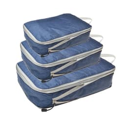 image-Travel Storage Bag Compressible Packing Cubes Foldable Waterproof Travel Suitcase Nylon Portable With Handbag Luggage Organizer
