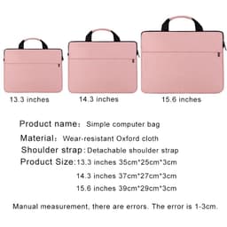 image-Laptop Bag Women 2023 13.3 14.1 15.6 17 Inch Office Notebook Sleeve Case Travel Computer Handbag Elegant Fashion Luxury