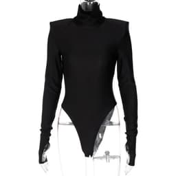 image-AHAgaga Loungewear Long Sleeve Fitness Rompers Women Jumpsuits Sexy Office Lady Fashion Bodysuit One Piece Female Overalls Tops