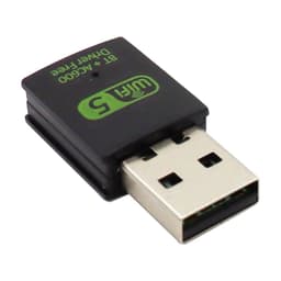 image-600Mbps USB WiFi Bluetooth Adapter Dual Band 2.4/5.8Ghz Wireless External Receiver RTL8821CU WiFi Dongle for PC/Laptop/Desktop