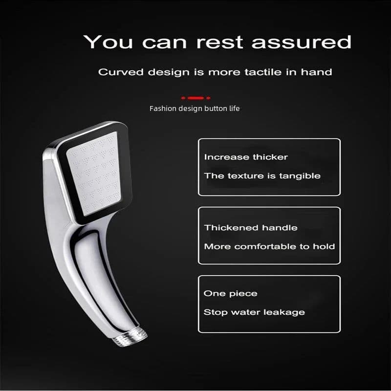 image-Hot Sale 300 Holes Shower Head High Pressure Rainfall Water Saving Flow With Chrome ABS Spray Water Saving Bathroom Accessories