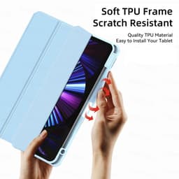 image-For iPad Air 5/4 10.9 Case 2021 Pro 11 Mini 6 8.3in 2019 10.2 7/8/9th Generation Case 2018 9.7 5/6th 2022 10th Cover