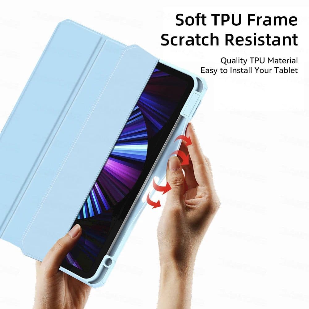 image-For iPad Air 5/4 10.9 Case 2021 Pro 11 Mini 6 8.3in 2019 10.2 7/8/9th Generation Case 2018 9.7 5/6th 2022 10th Cover