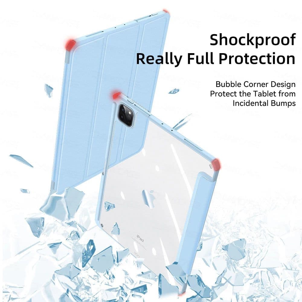 image-For iPad Air 5/4 10.9 Case 2021 Pro 11 Mini 6 8.3in 2019 10.2 7/8/9th Generation Case 2018 9.7 5/6th 2022 10th Cover