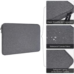 image-Waterproof Laptop Bag Sleeve Tablet Cover 11 12 13 14 15 15.6 Inch For MacBook Air Pro Xiaomi Dell Acer Notebook Computer Case