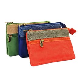 image-Women's Cotton Short Wallet Cloth Coin Purse Female Mini Money Pouch Card Bag Ladies Little Handbag Bolso Bolsa 2024 for Girls
