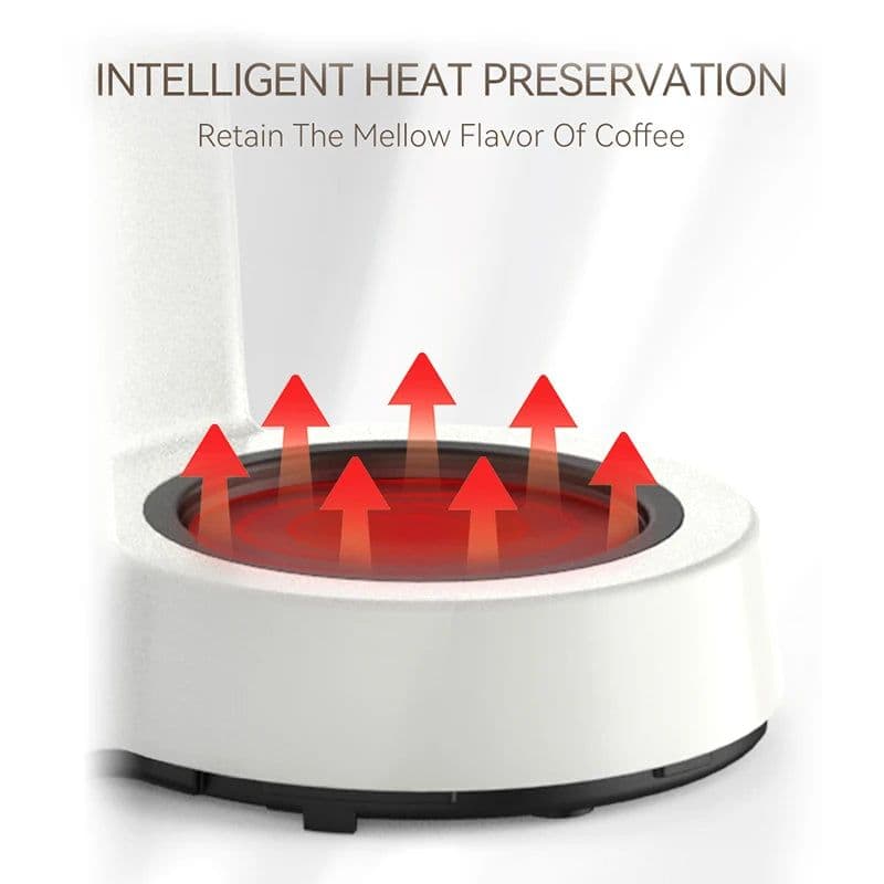 image-HiBREW 3 in 1 America Drip Coffee Machine Pour Over Coffee Maker Glass Teapot Hot Tea Maker 750ML H12