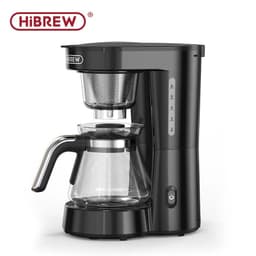 image-HiBREW 3 in 1 America Drip Coffee Machine Pour Over Coffee Maker Glass Teapot Hot Tea Maker 750ML H12