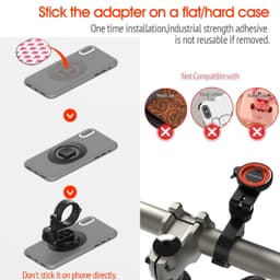 image-Universal Motorcycle Bike Mobile Phone Holder Bicycle Moto Aluminum Quick Mount Stand Mountain Bike Handlebar Bracket for Harley